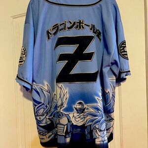 Dragon ball jeysey 2001 size Xl grade A no stains no holes double sided!!
